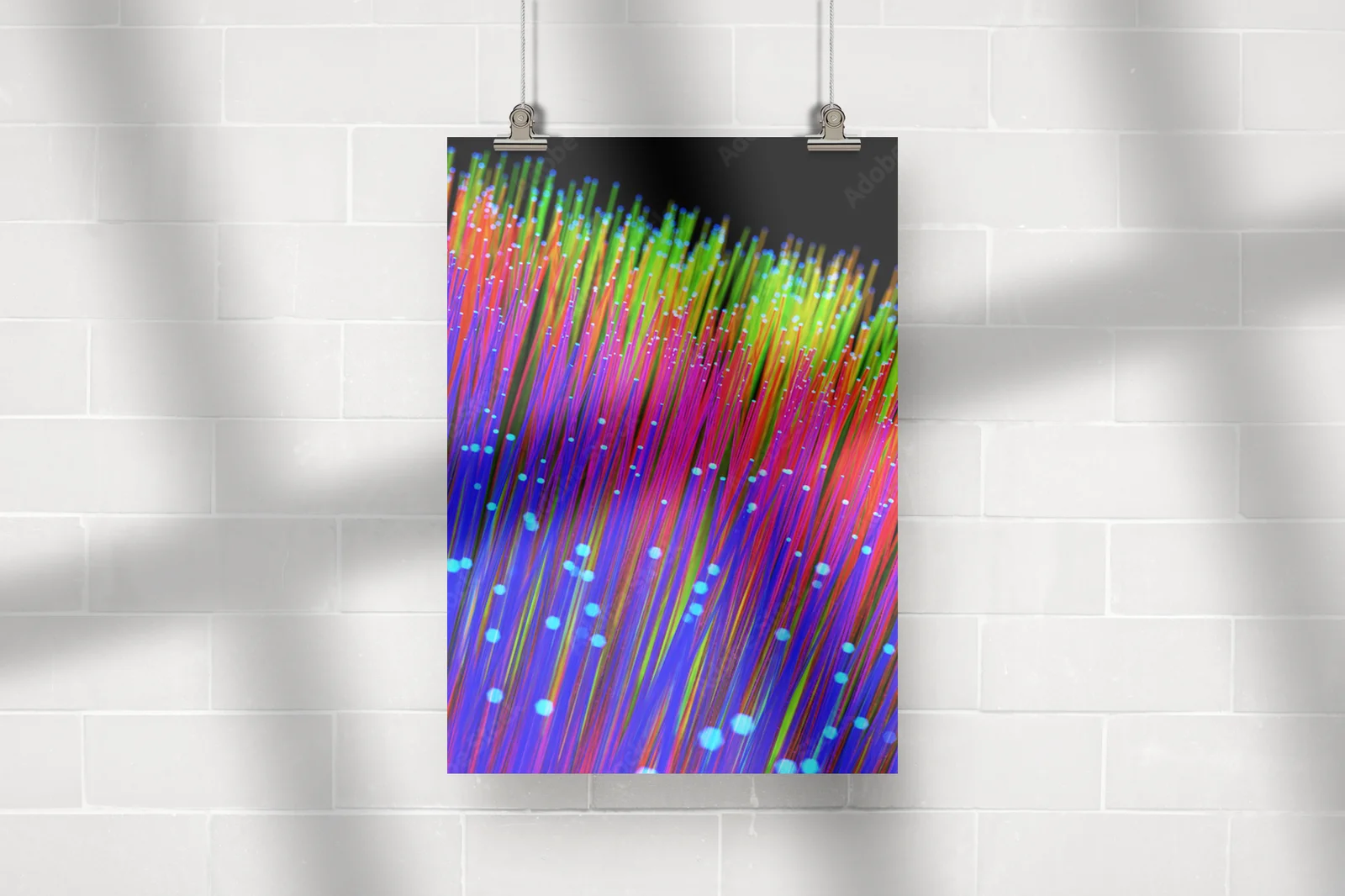 Kalejdoskop neonowych emocji w nocy