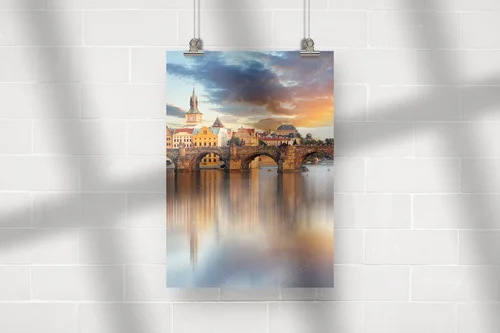 Praga: Most Karola w malowniczych odcieniach