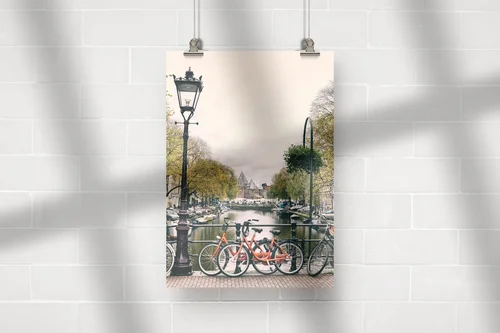 Magia Amsterdamu w pastelowych odcieniach