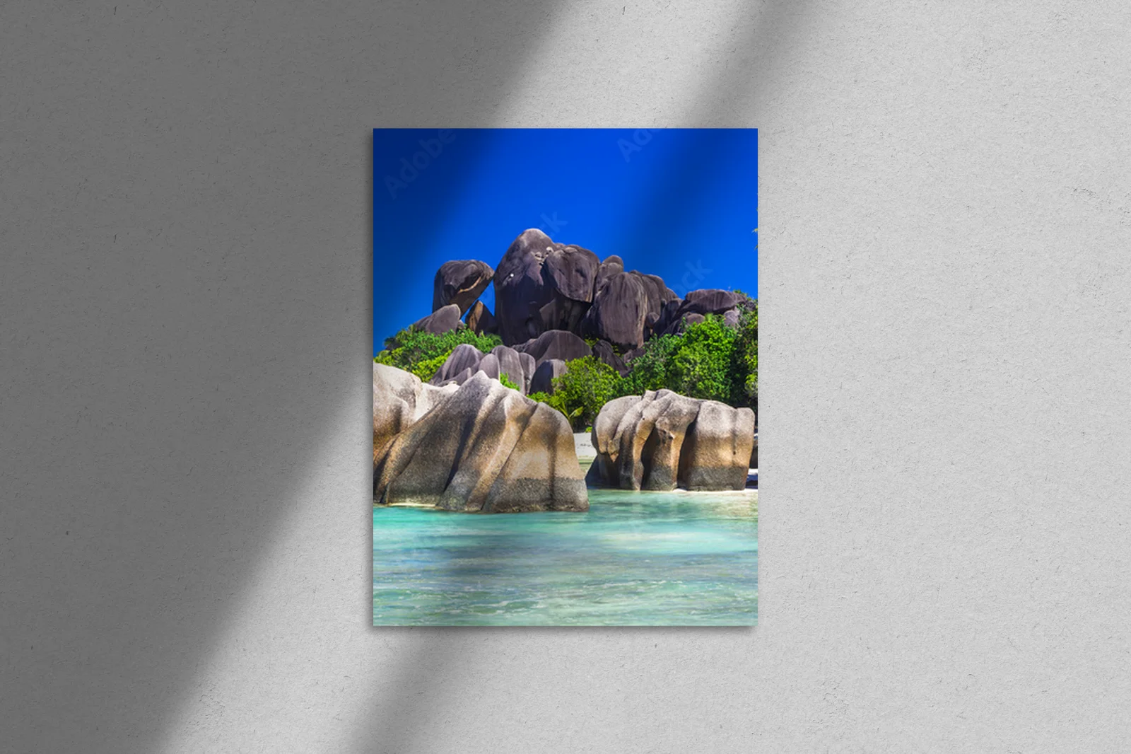 Seychelles - Rajska panorama z granitowymi skałami