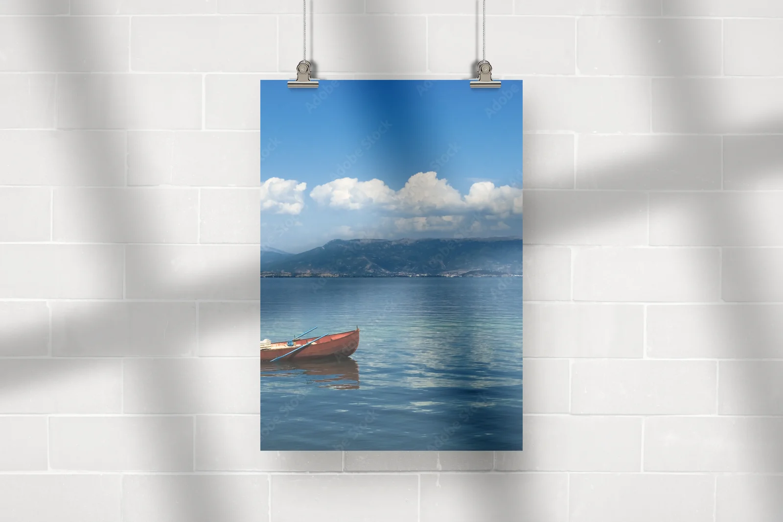 Fisherman on the Ohrid Lake: Harmony of Nature