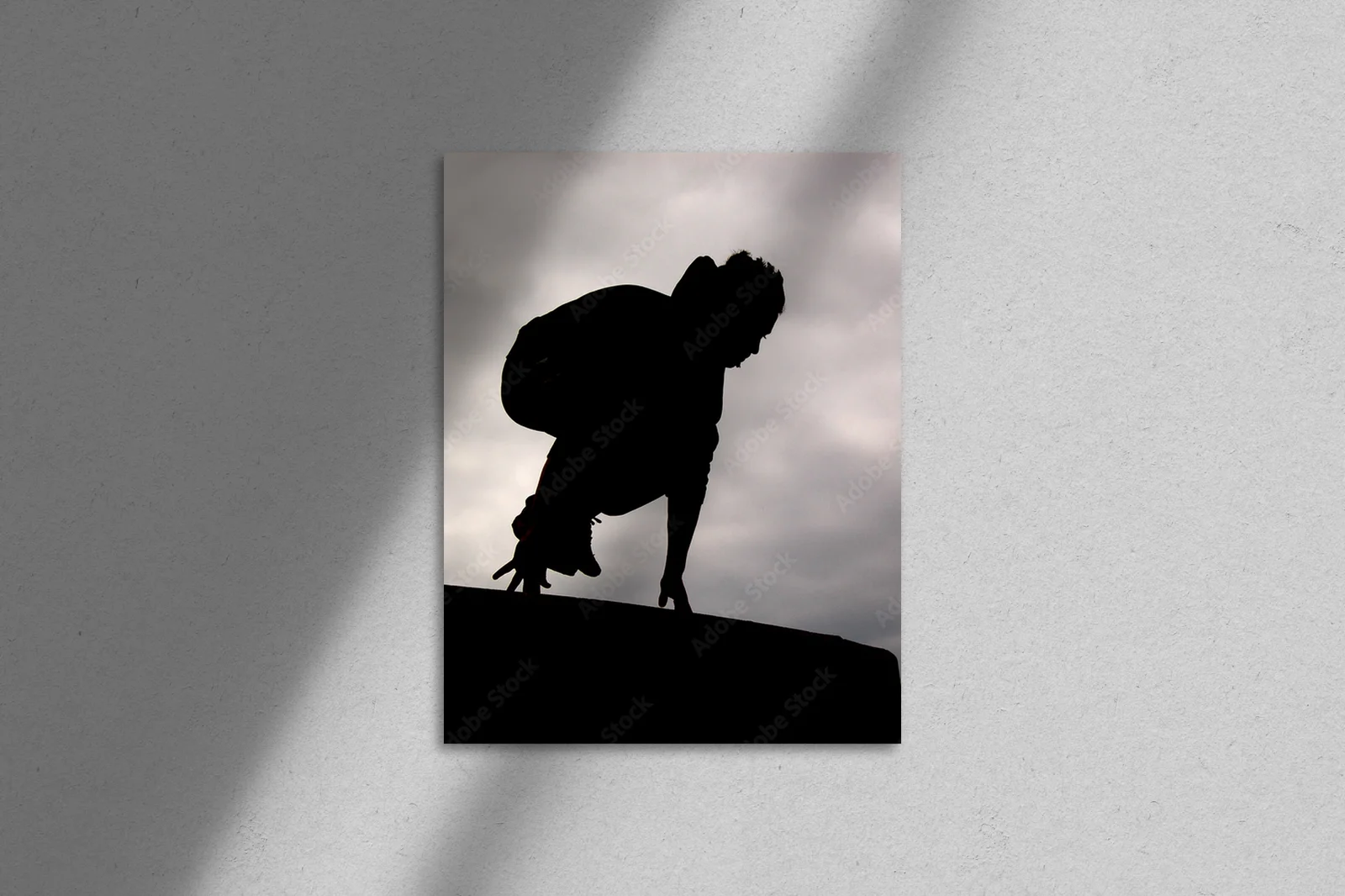 Dynamika parkouru w monochromatycznej symfonii