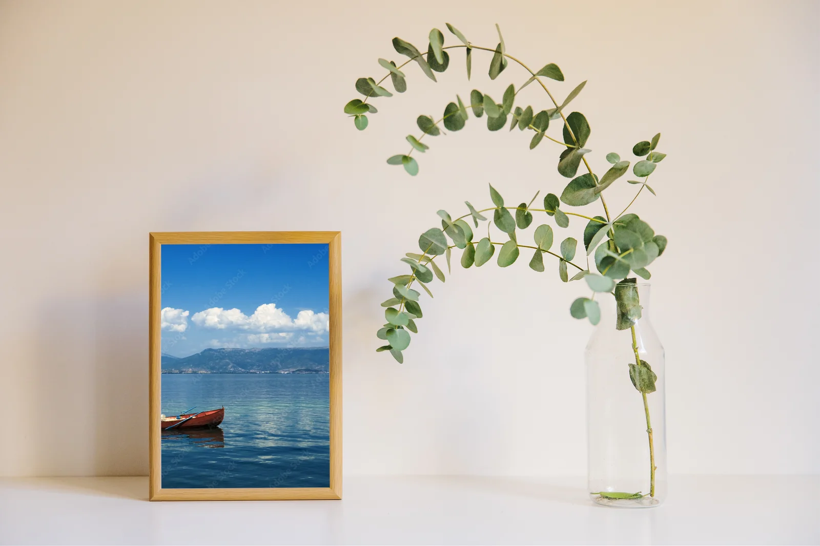Fisherman on the Ohrid Lake: Harmony of Nature