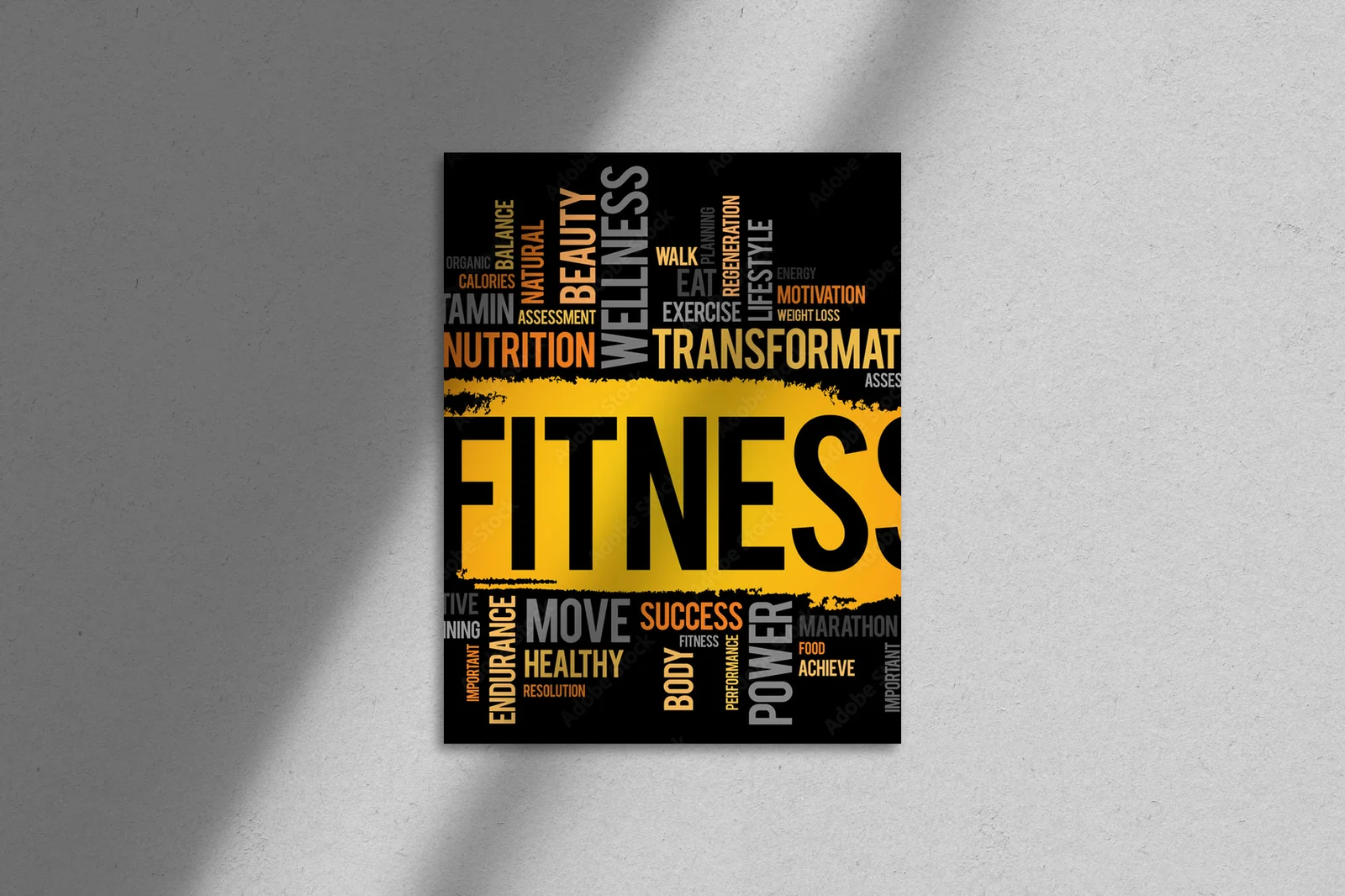 Moc i pasja w kolorowej chmurze fitnessu