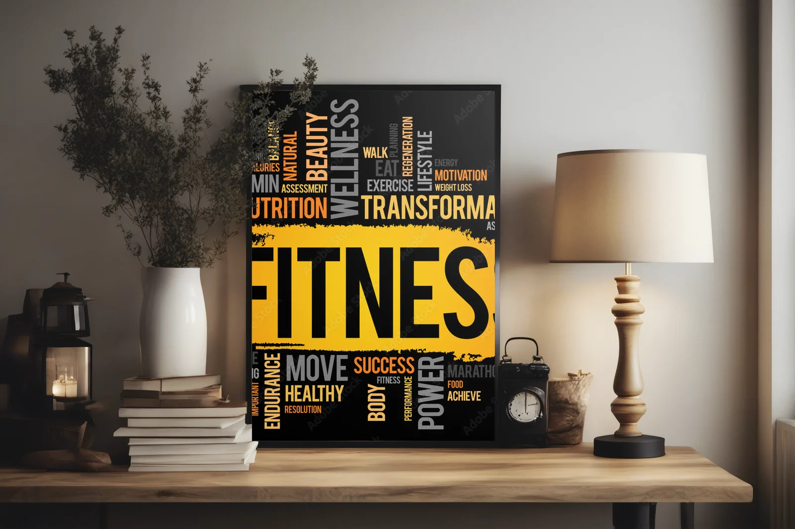 Moc i pasja w kolorowej chmurze fitnessu