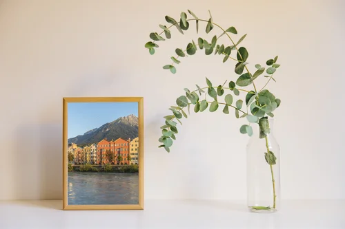 Alpejskie refleksje w błękicie Innsbrucka
