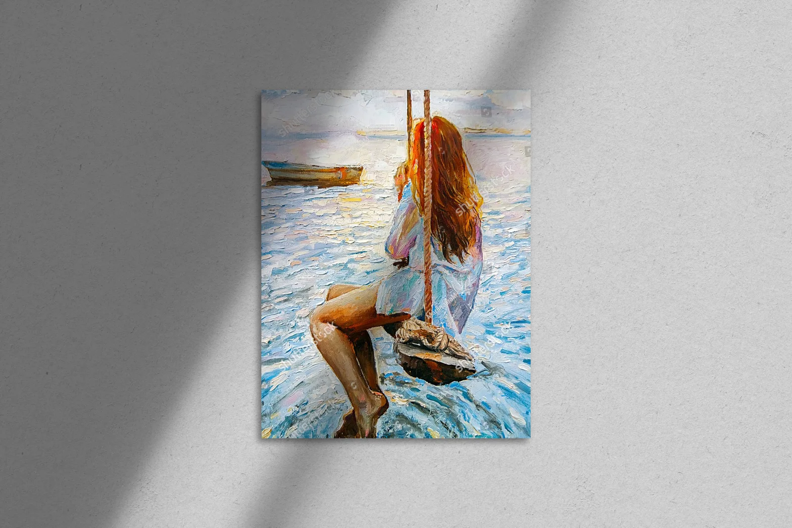 Magia zachodu słońca nad oceanem