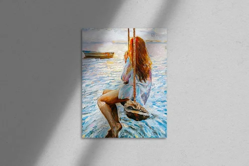 Magia zachodu słońca nad oceanem