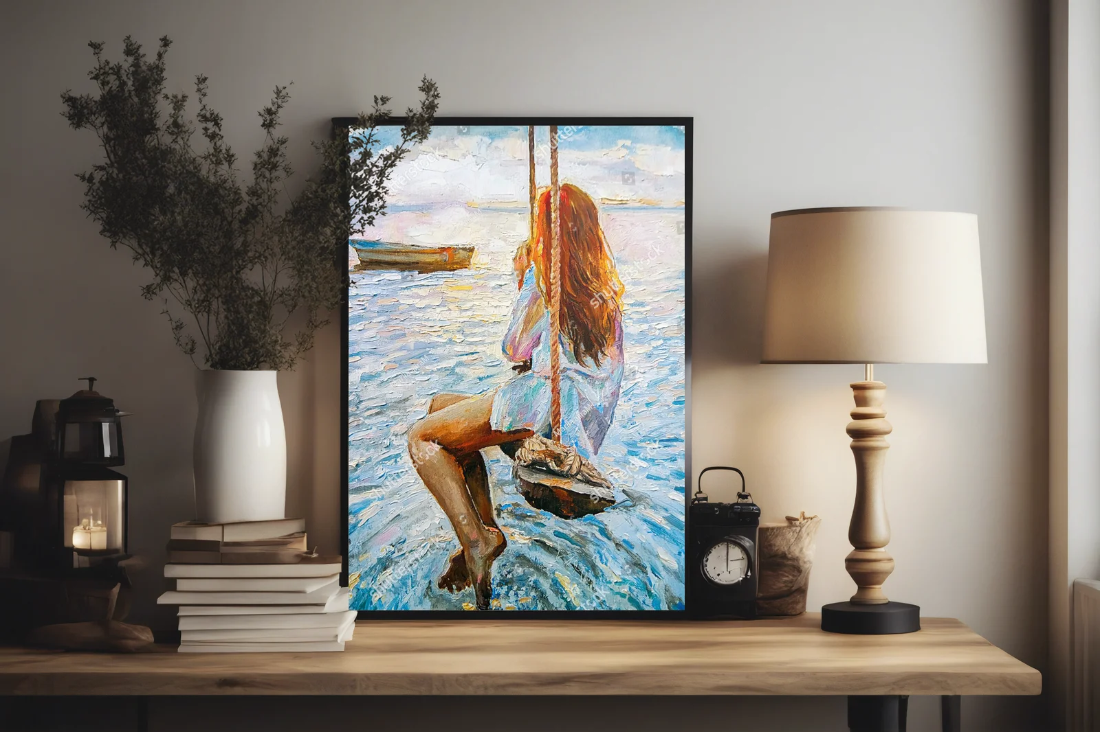 Magia zachodu słońca nad oceanem
