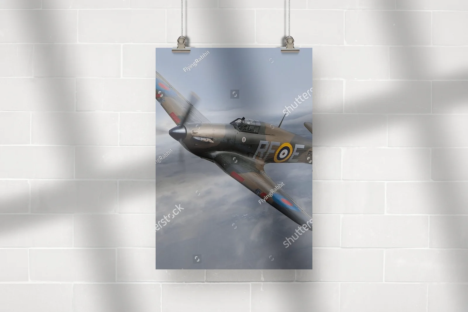 Ikoniczny RAF Hawker Hurricane Mk1 w nostalgicznych barwach