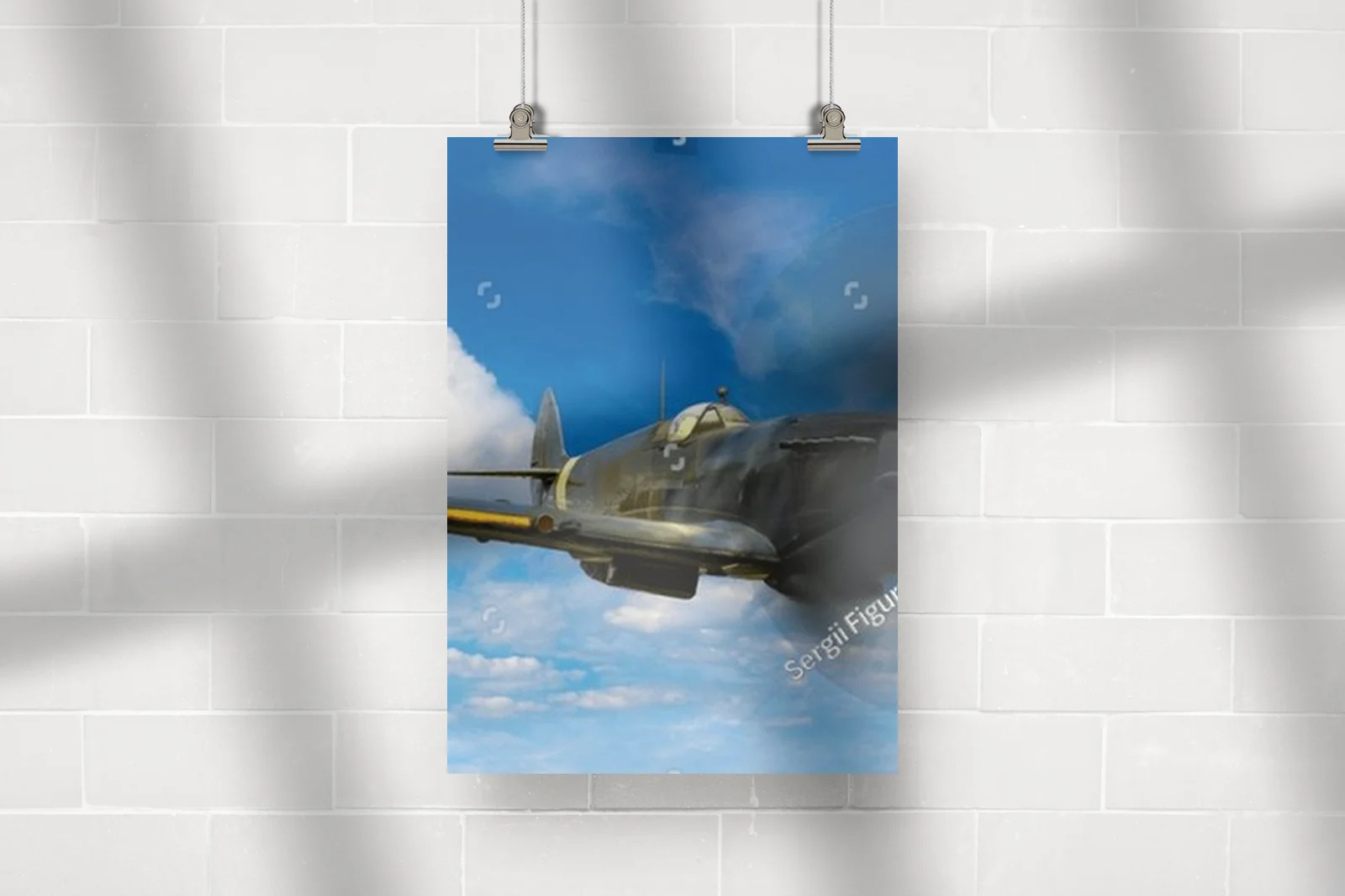 Ikona historii: Spitfire w błękitnym niebie