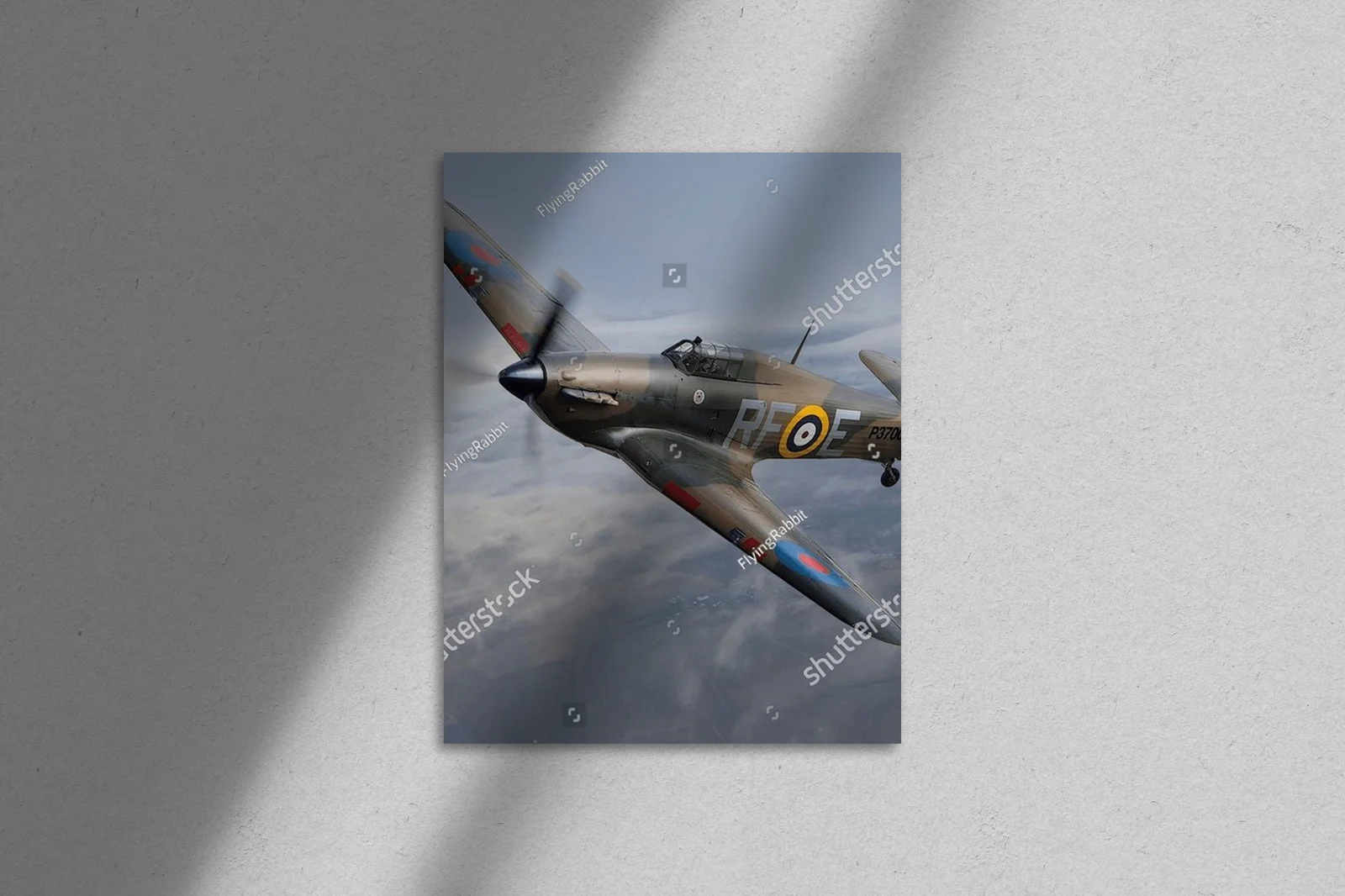 Ikoniczny RAF Hawker Hurricane Mk1 w nostalgicznych barwach