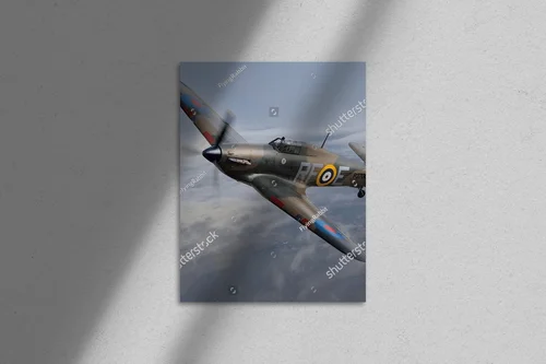 Ikoniczny RAF Hawker Hurricane Mk1 w nostalgicznych barwach