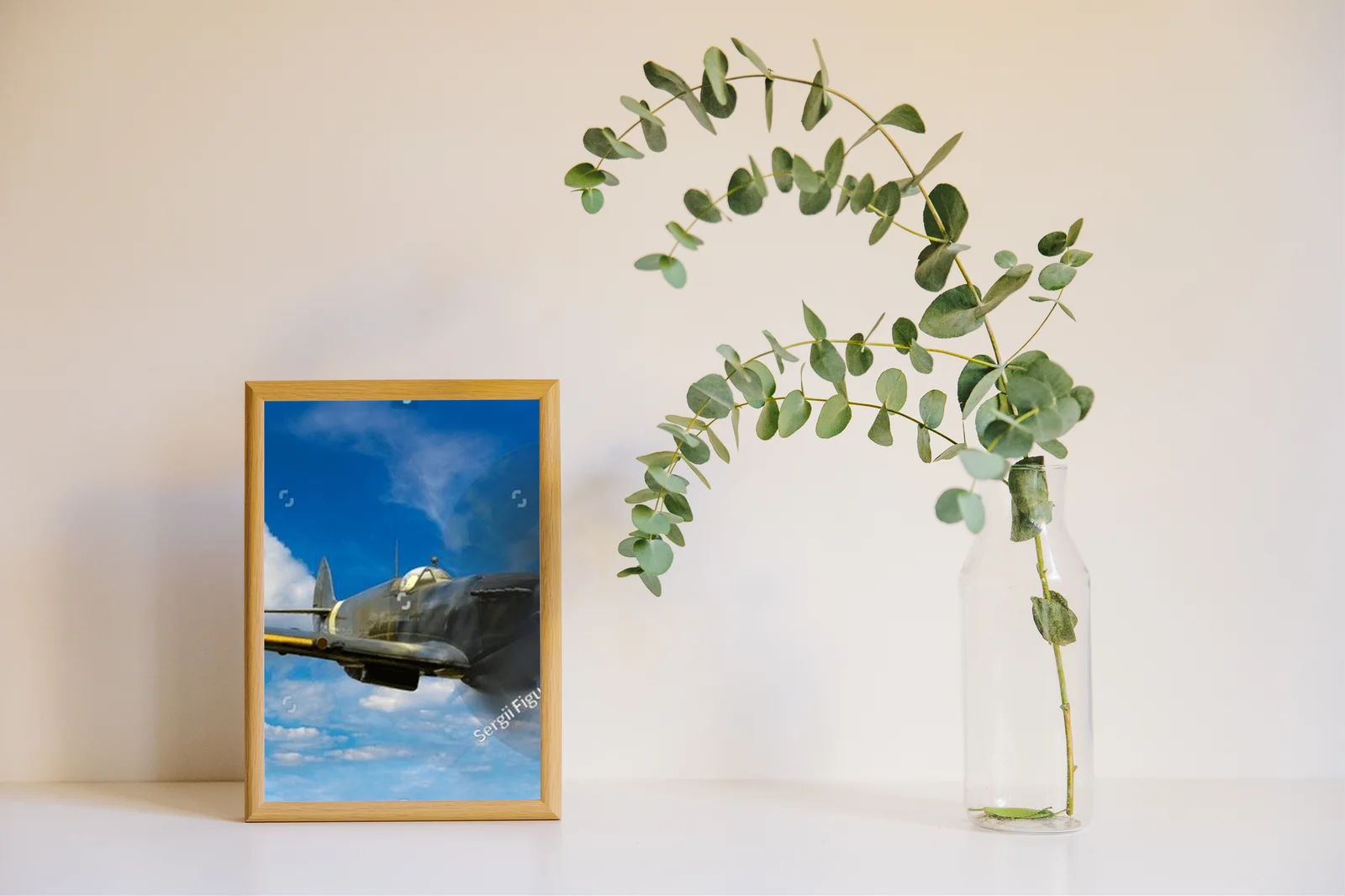 Ikona historii: Spitfire w błękitnym niebie