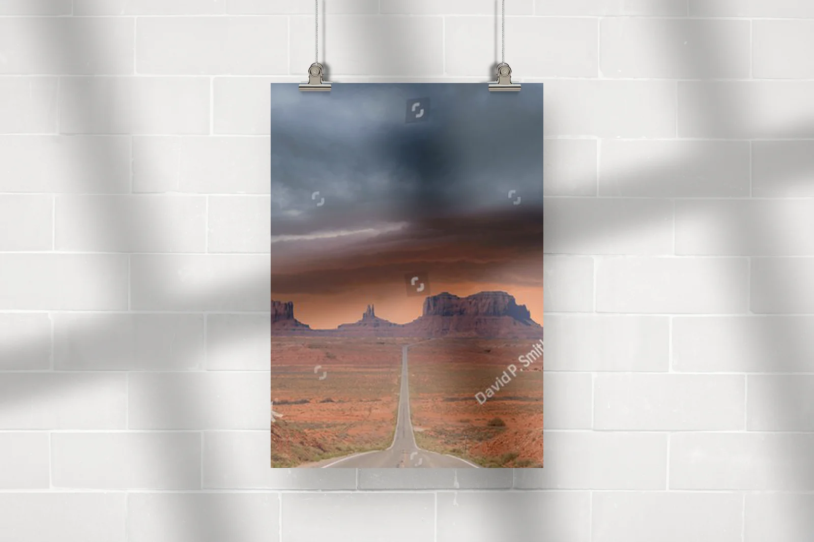 Monument Valley w burzowej scenerii