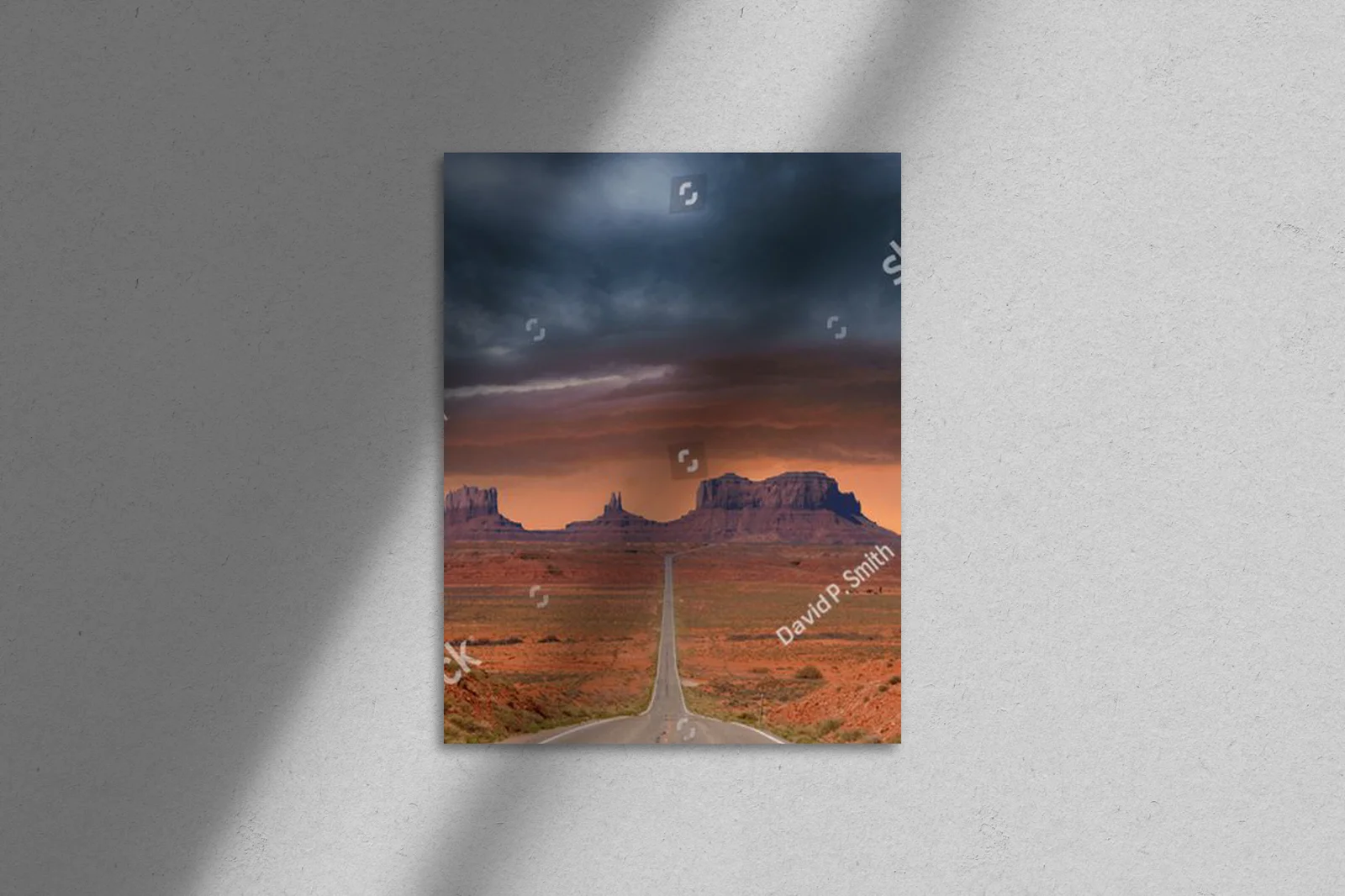 Monument Valley w burzowej scenerii