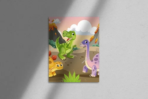 Urocze dinozaury w prehistorycznym świecie