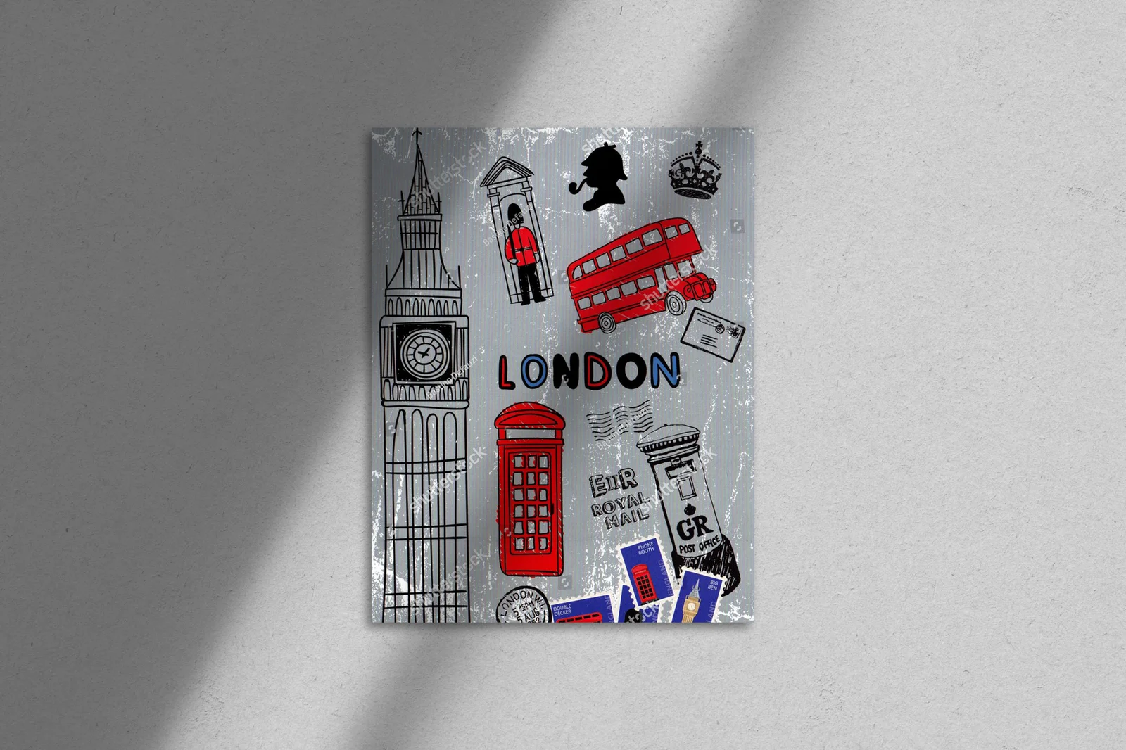 Artystyczna wizja londyńskiego krajobrazu