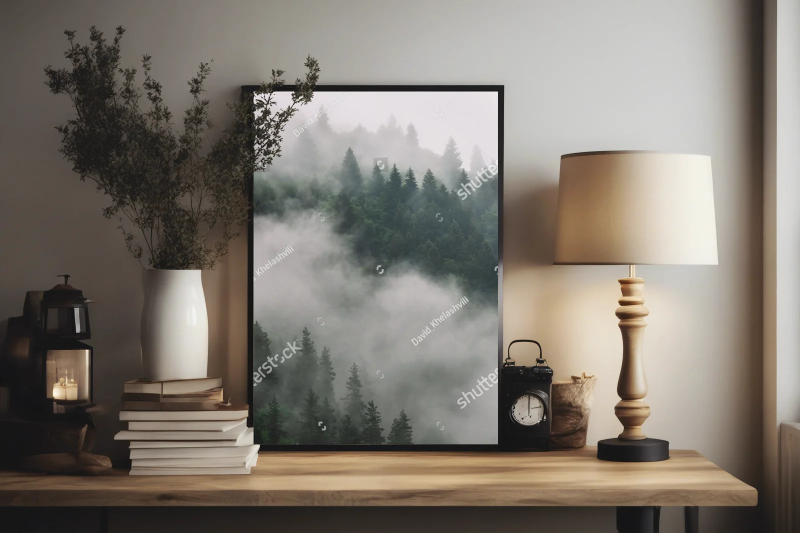 Misty Forest Vibes w górskiej scenerii