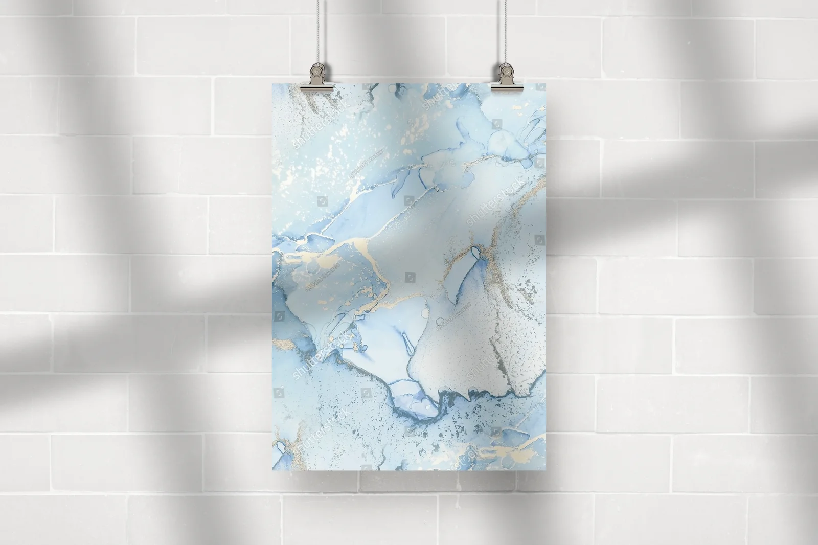 Marble Watercolor: Elegancja w Pastelowych Odcieniach