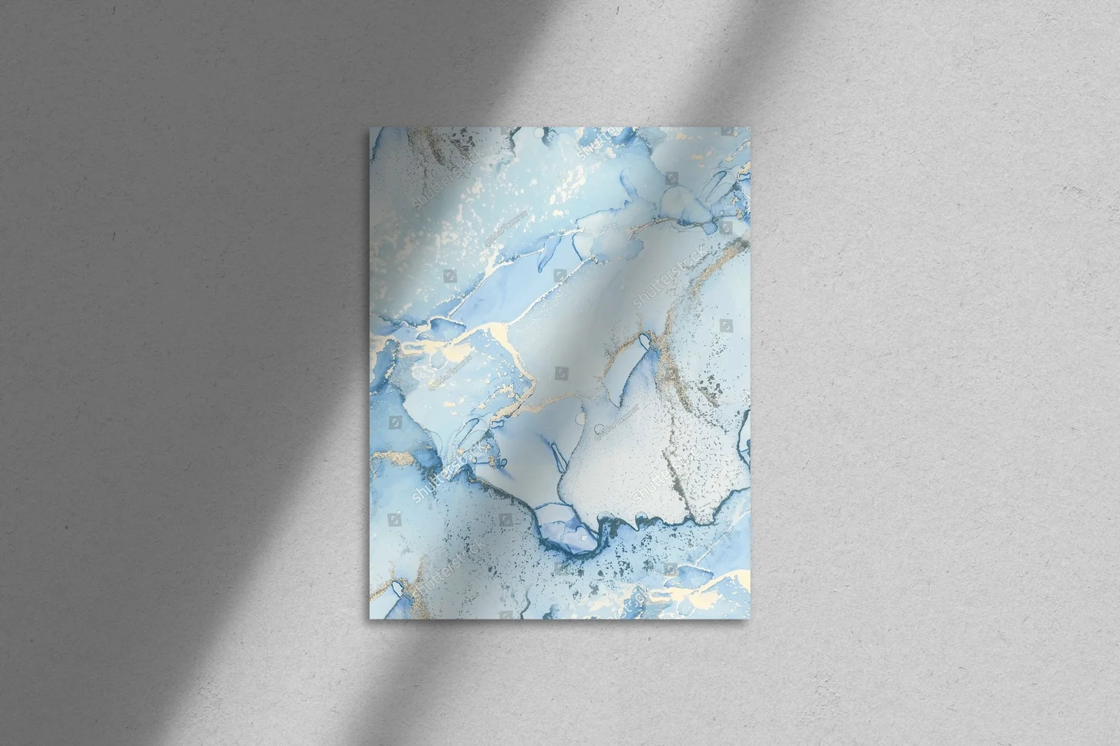 Marble Watercolor: Elegancja w Pastelowych Odcieniach