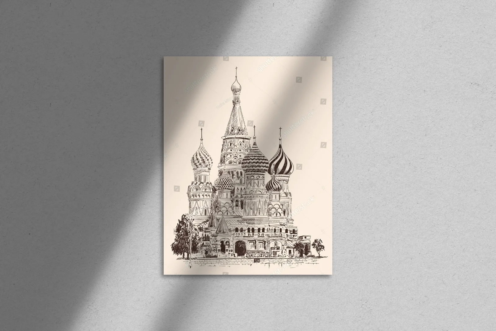 Magiczna atmosfera Moskwy w delikatnych odcieniach