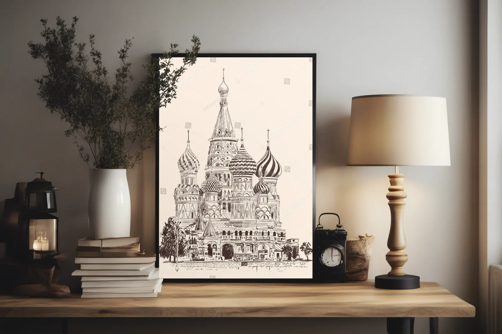 Magiczna atmosfera Moskwy w delikatnych odcieniach