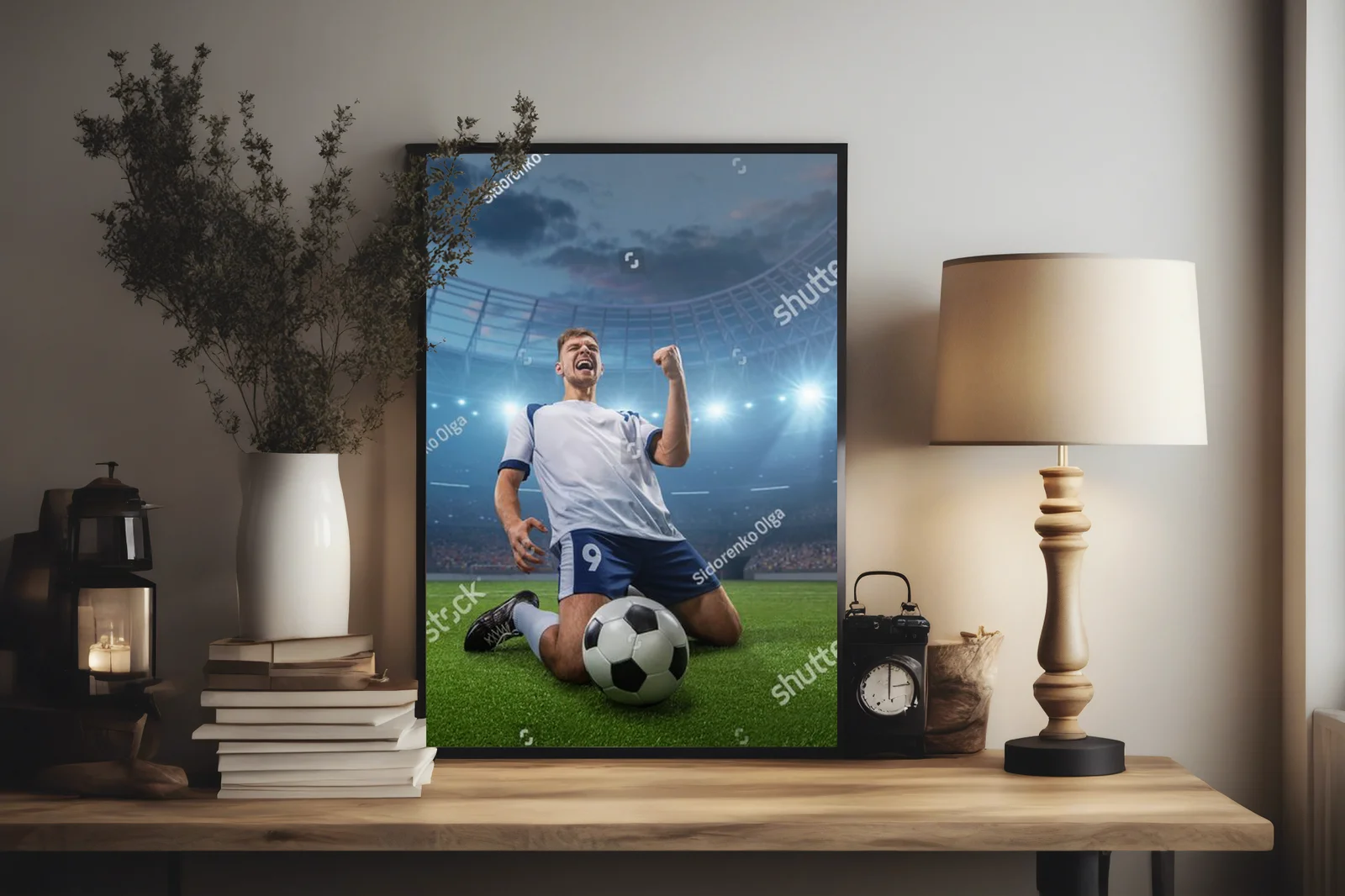 Euforyczna chwila zwycięstwa na stadionie