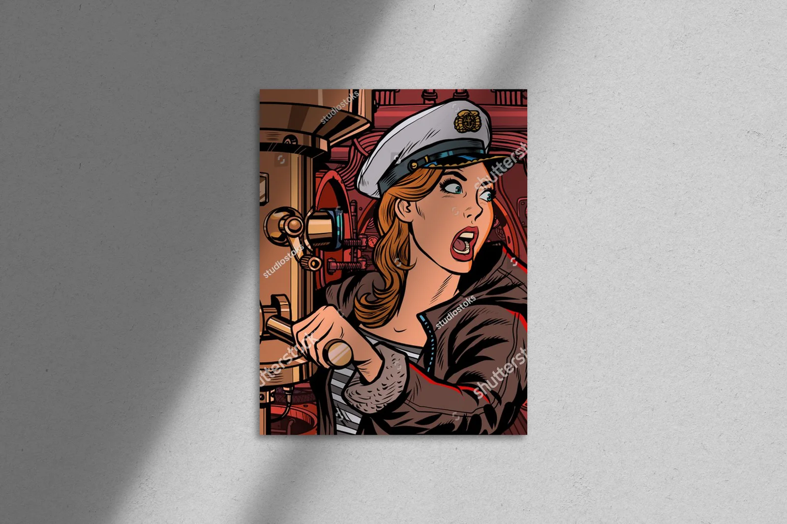 Submarine Adventure: Retro w Rahimie Kobiety