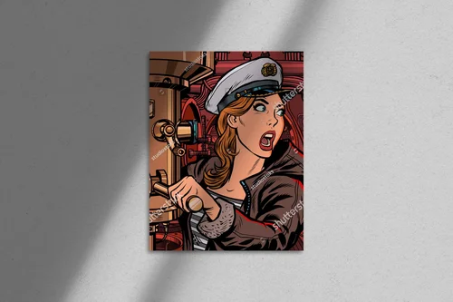 Submarine Adventure: Retro w Rahimie Kobiety