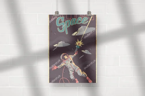 Kosmiczne przygody w retro stylu sci-fi