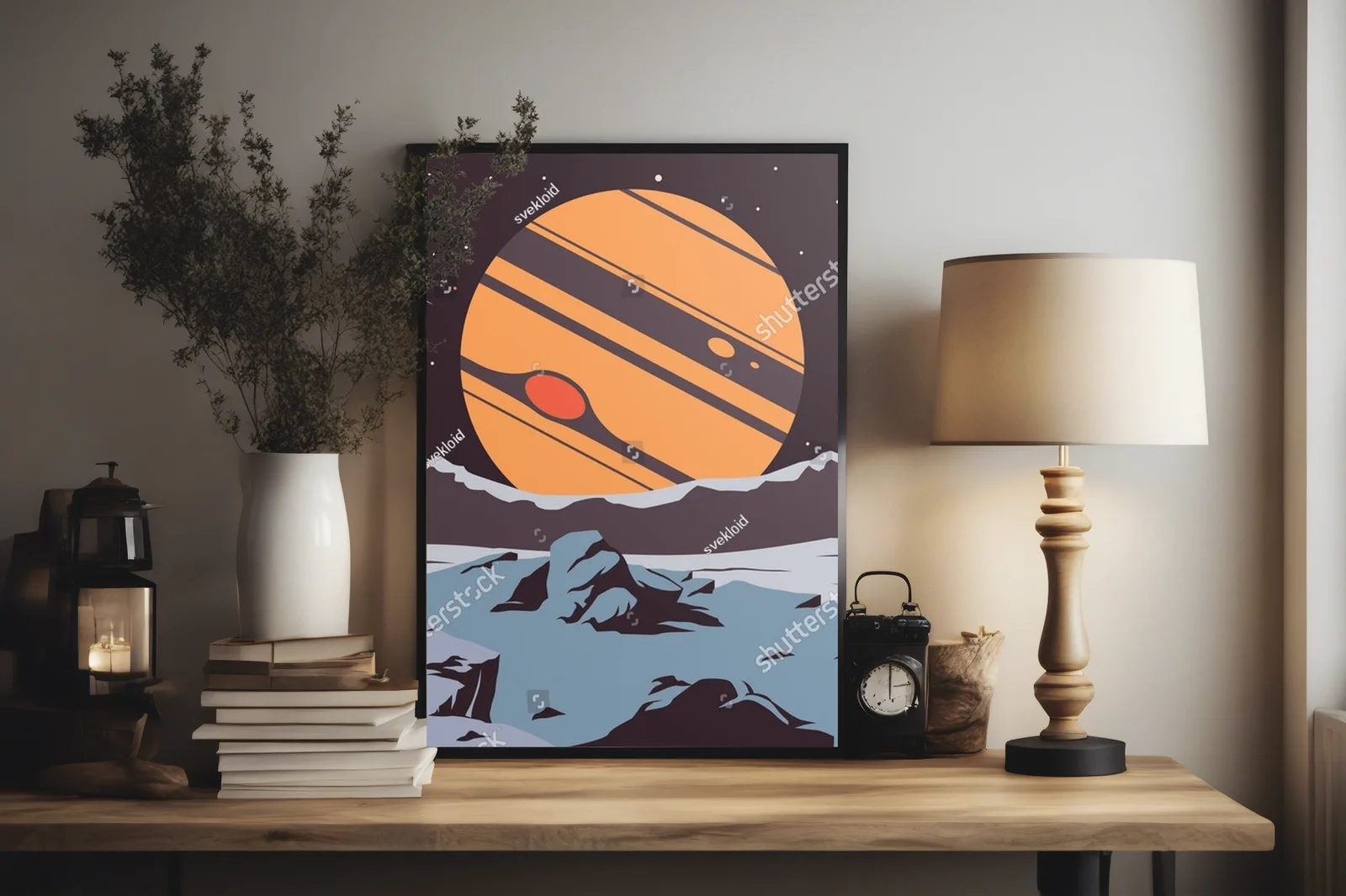 Retro Astronomia w Kolorach Nocy