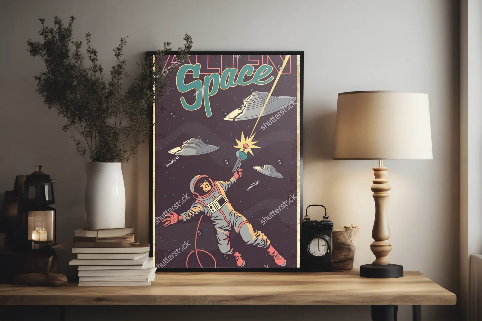 Kosmiczne przygody w retro stylu sci-fi