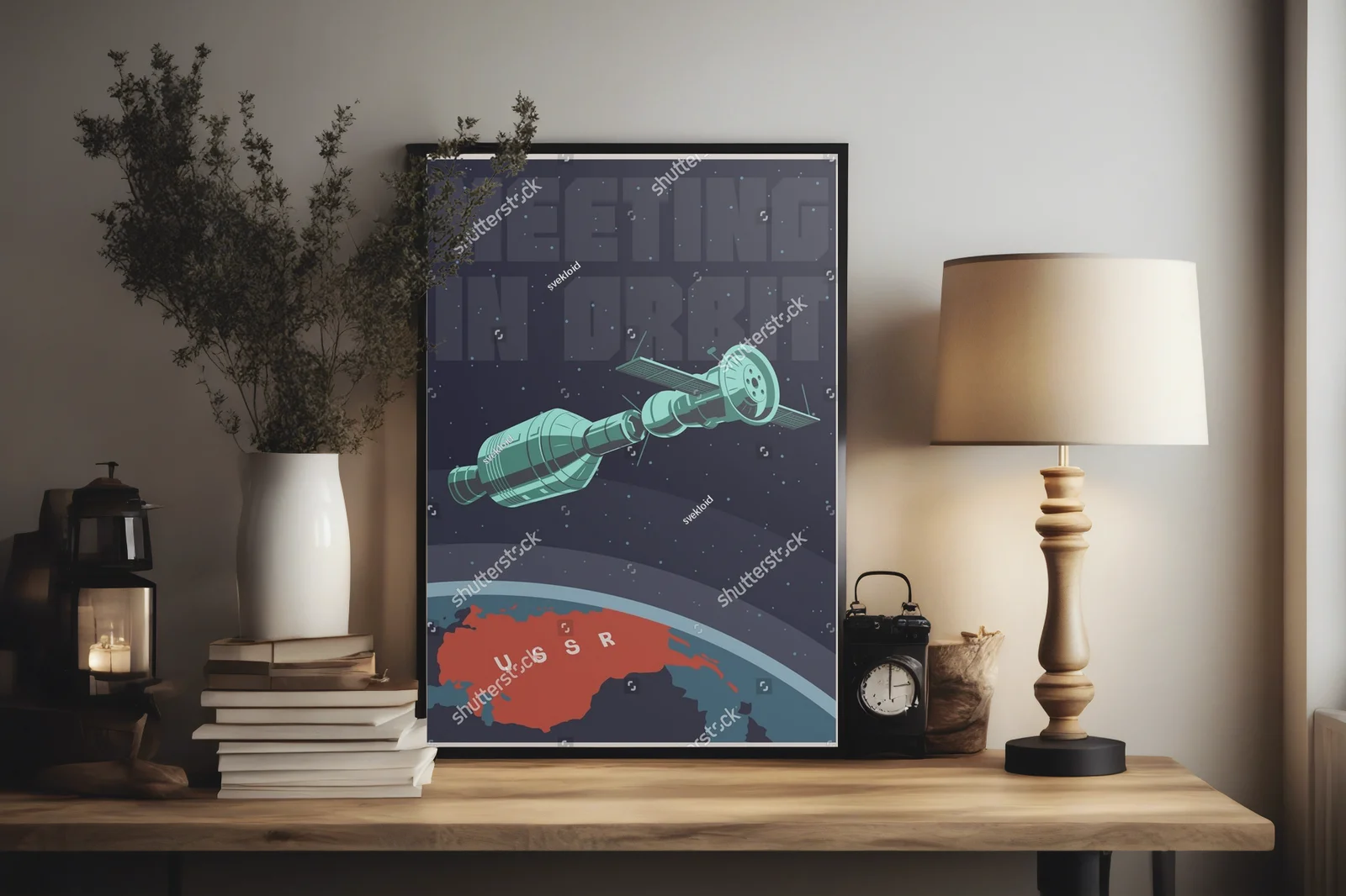 Retro futurystyczne spotkania w kosmosie