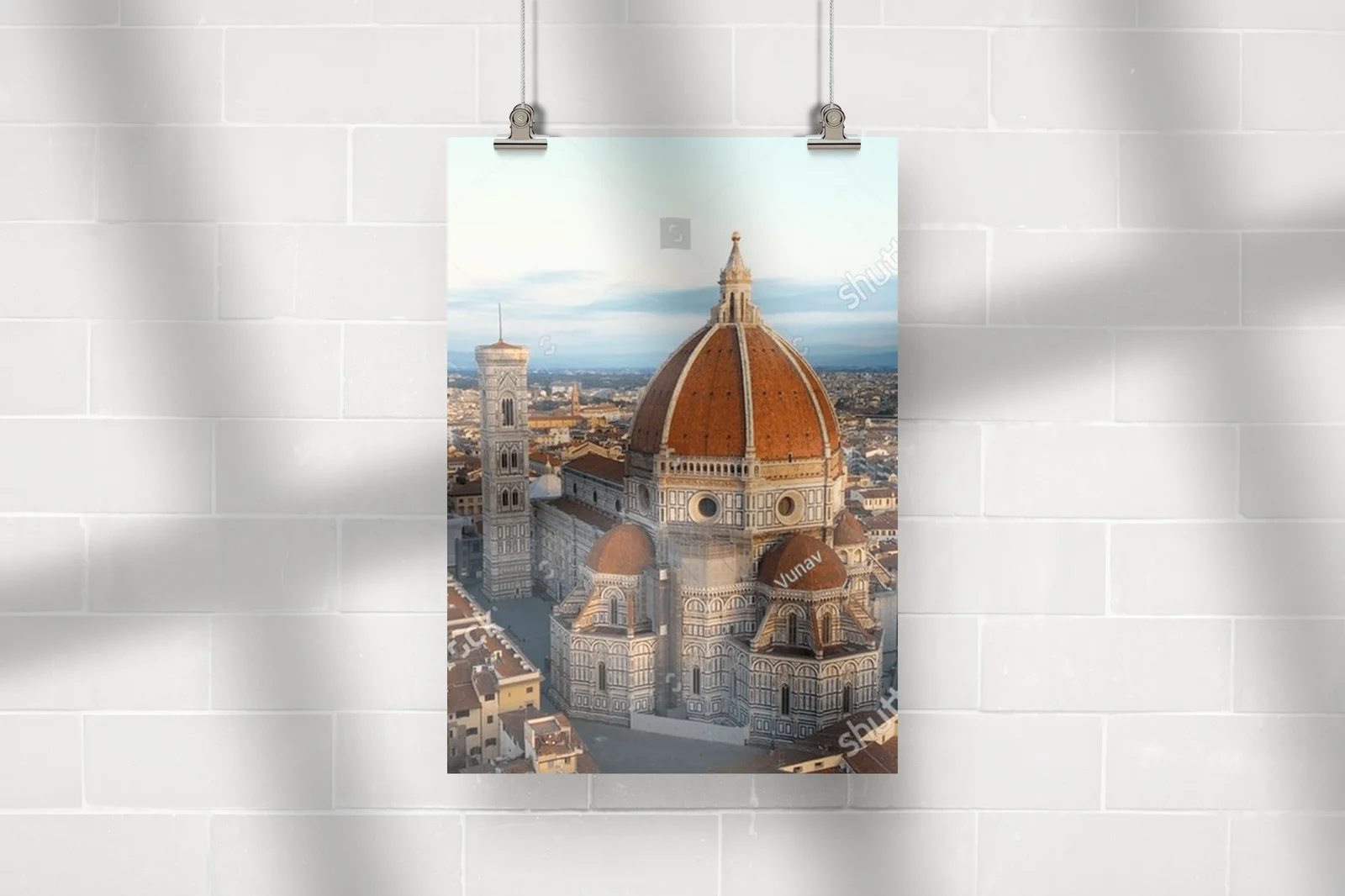 Florencja w złotej godzinie: Widok na Duomo