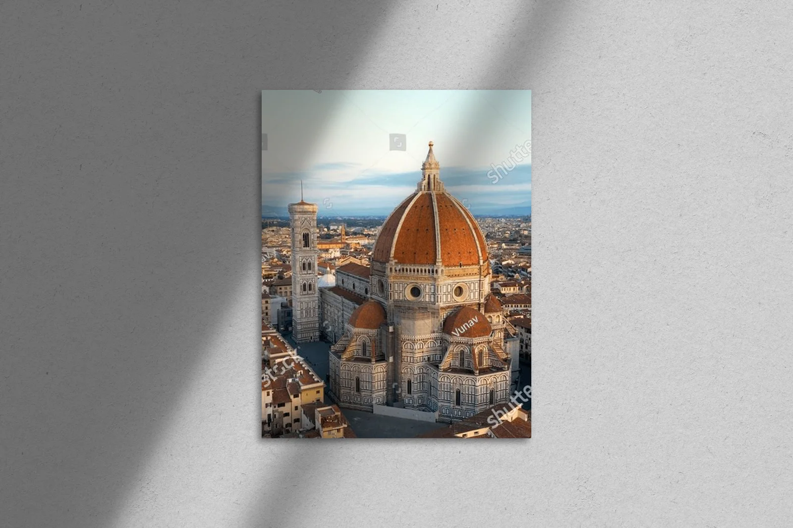 Florencja w złotej godzinie: Widok na Duomo