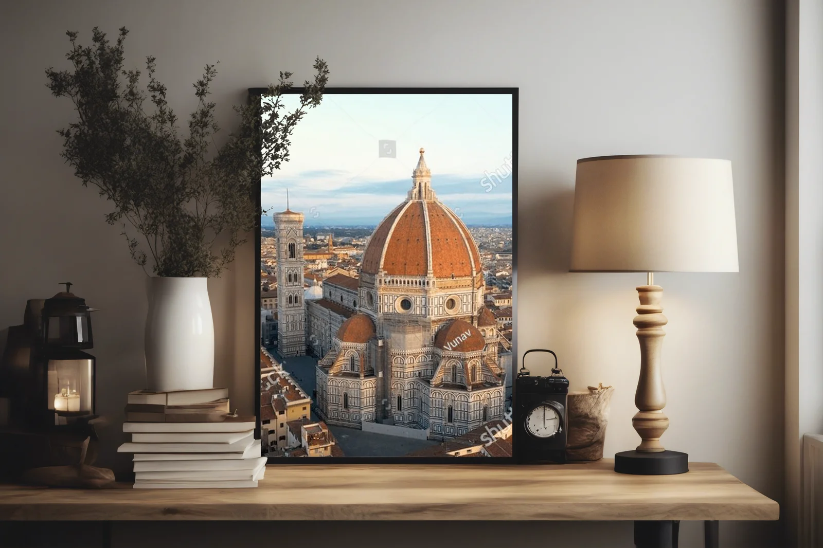 Florencja w złotej godzinie: Widok na Duomo