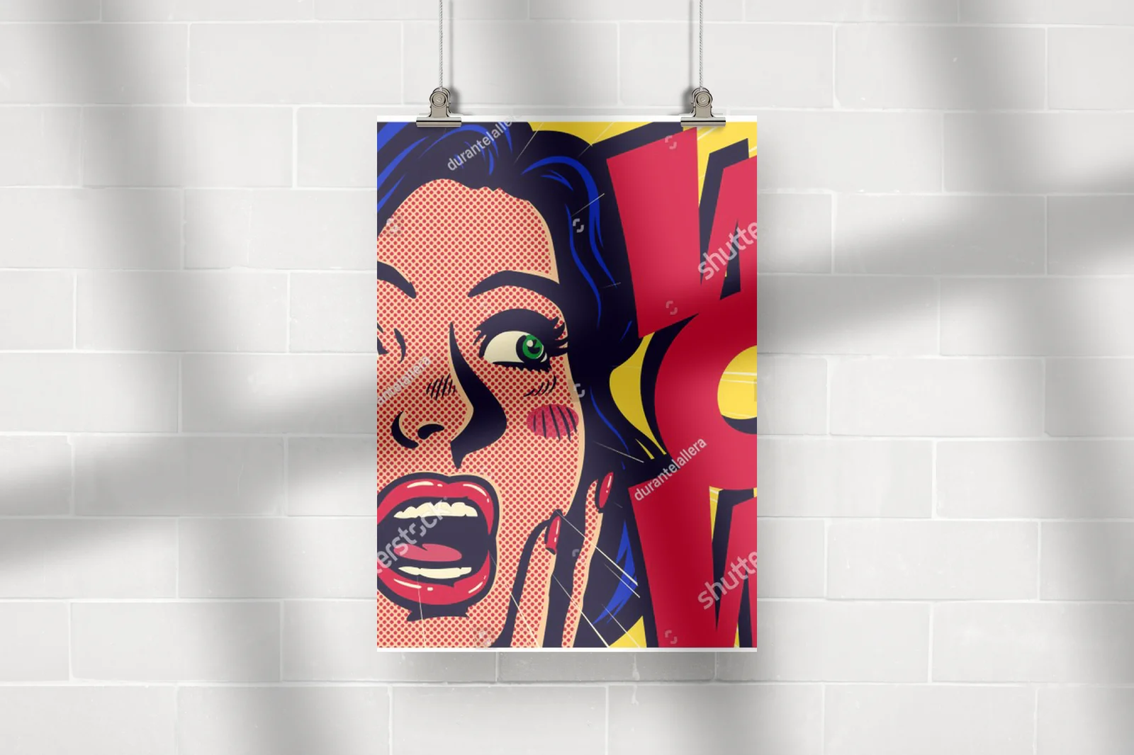 Zaskoczenie w stylu vintage pop art!