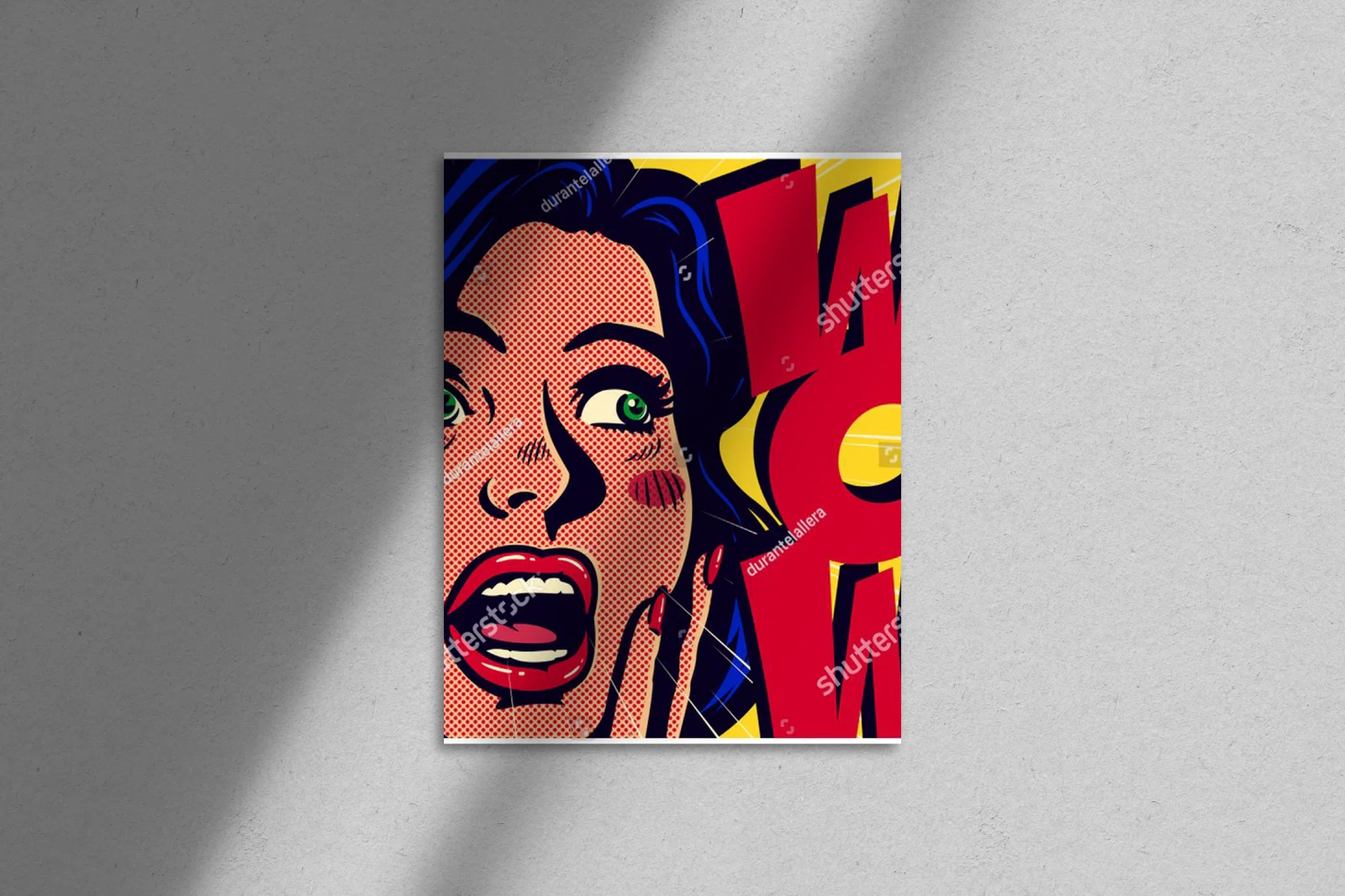 Zaskoczenie w stylu vintage pop art!