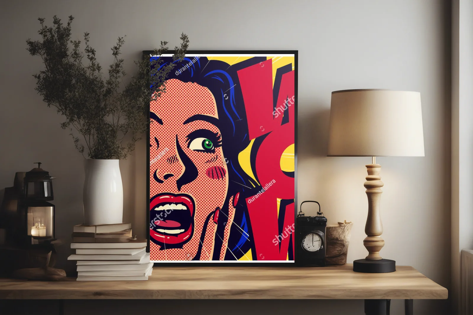 Zaskoczenie w stylu vintage pop art!