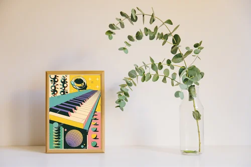 Muzyczna harmonia w geometrycznych kształtach