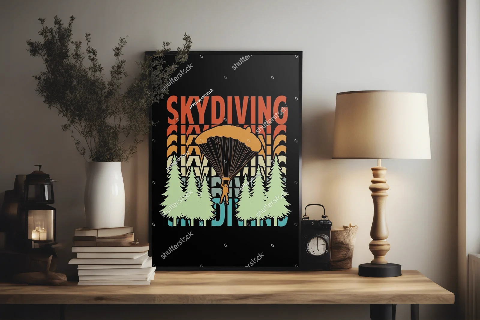 Retro design dla miłośników skydive'u