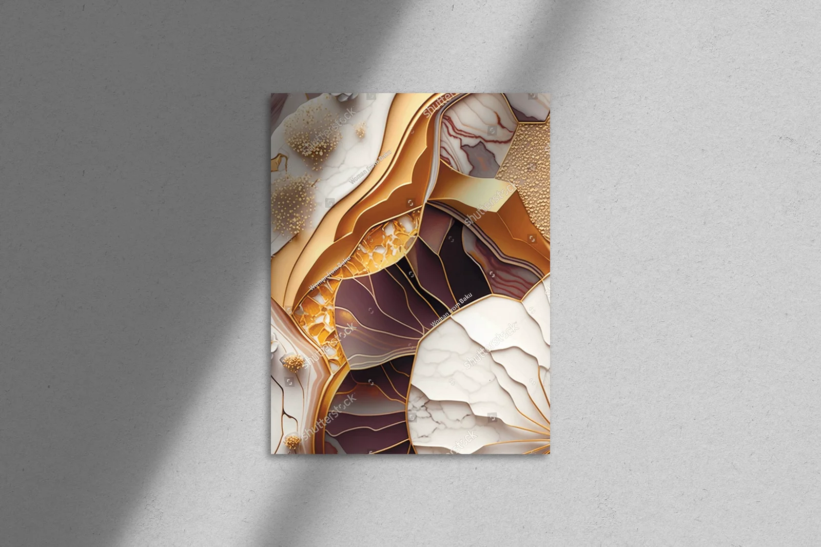 Elegancka marbracja kwiatowa w pastelowych odcieniach