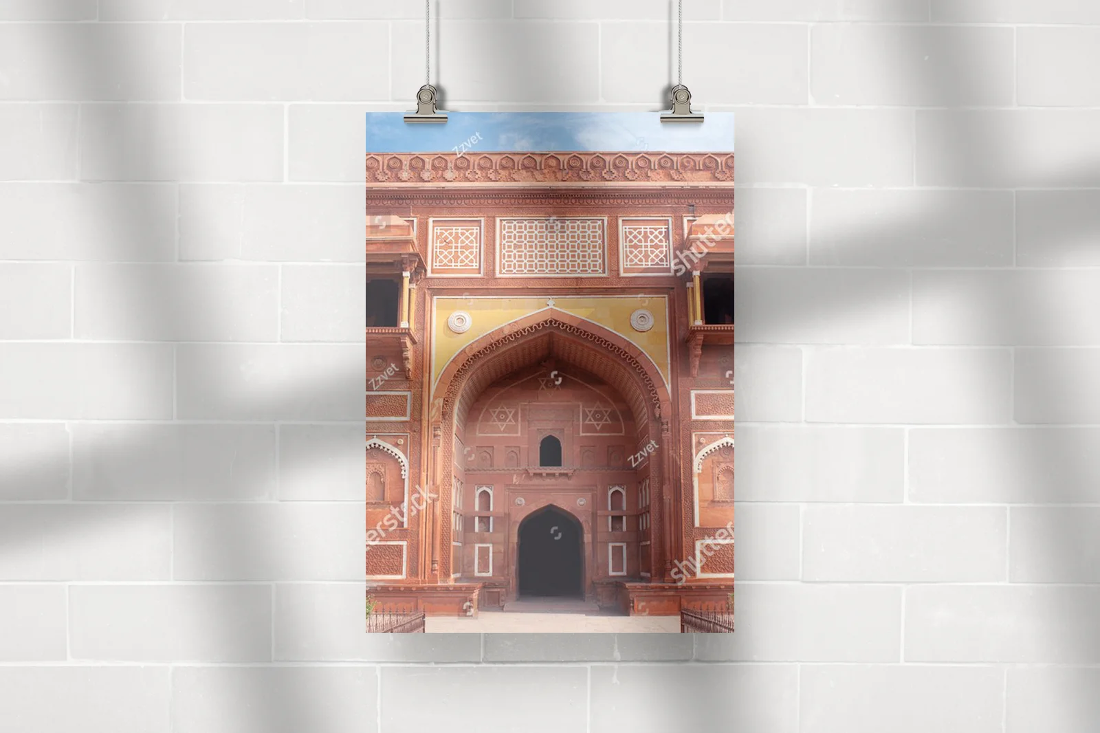 Zachwycająca architektura Jahangir Palace w Agra
