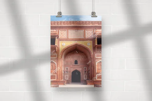 Zachwycająca architektura Jahangir Palace w Agra