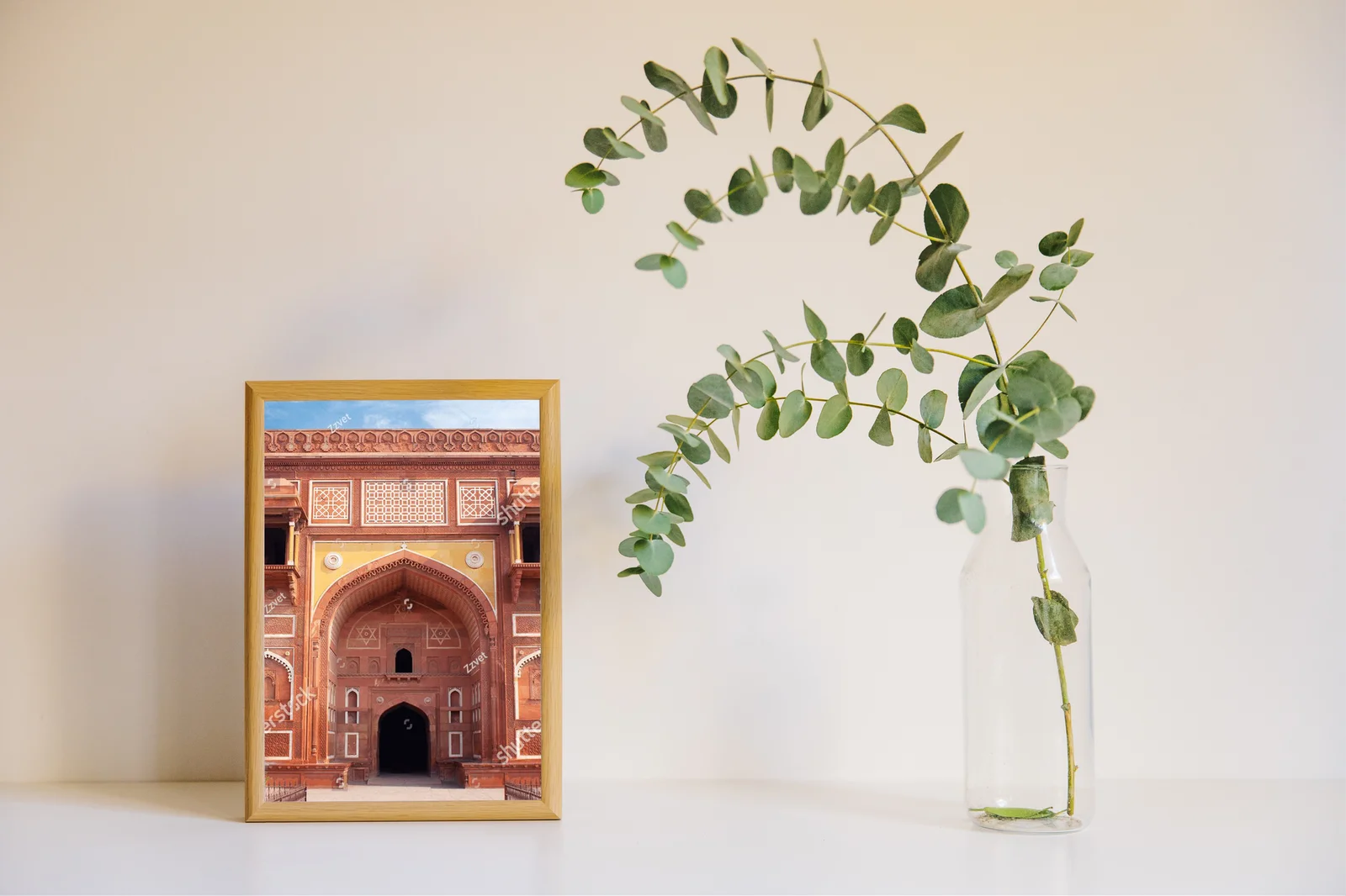 Zachwycająca architektura Jahangir Palace w Agra