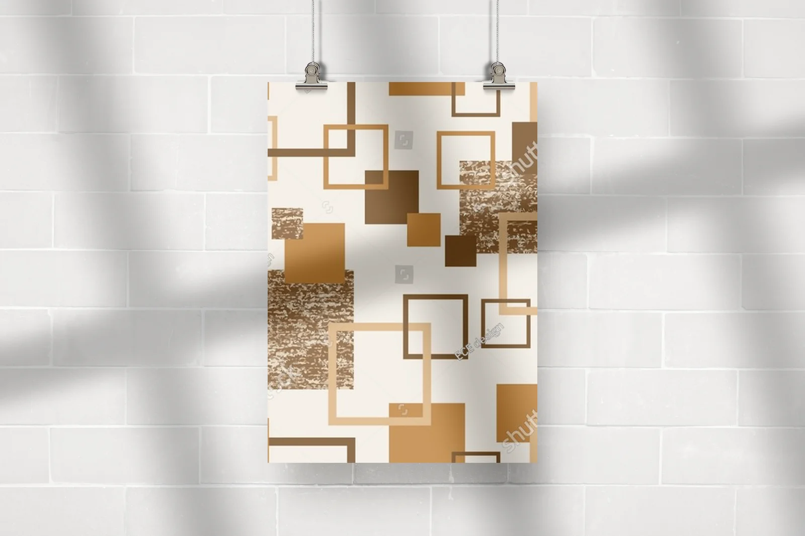 Słoneczne geometrie w pastelowych odcieniach