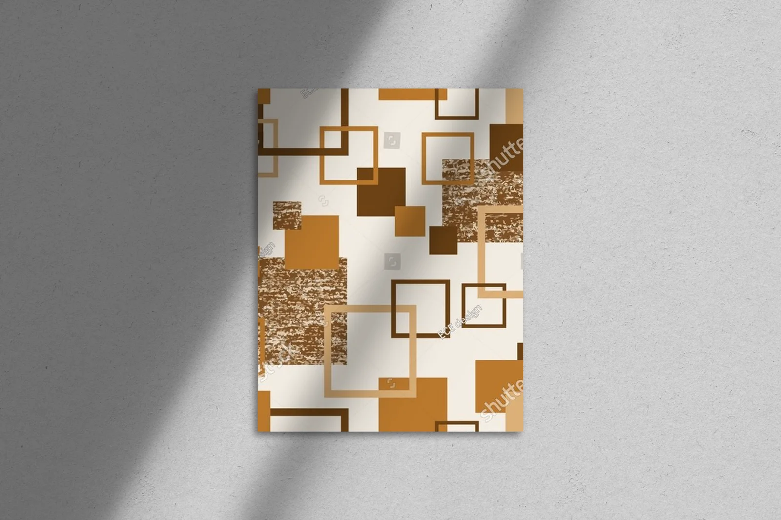 Słoneczne geometrie w pastelowych odcieniach