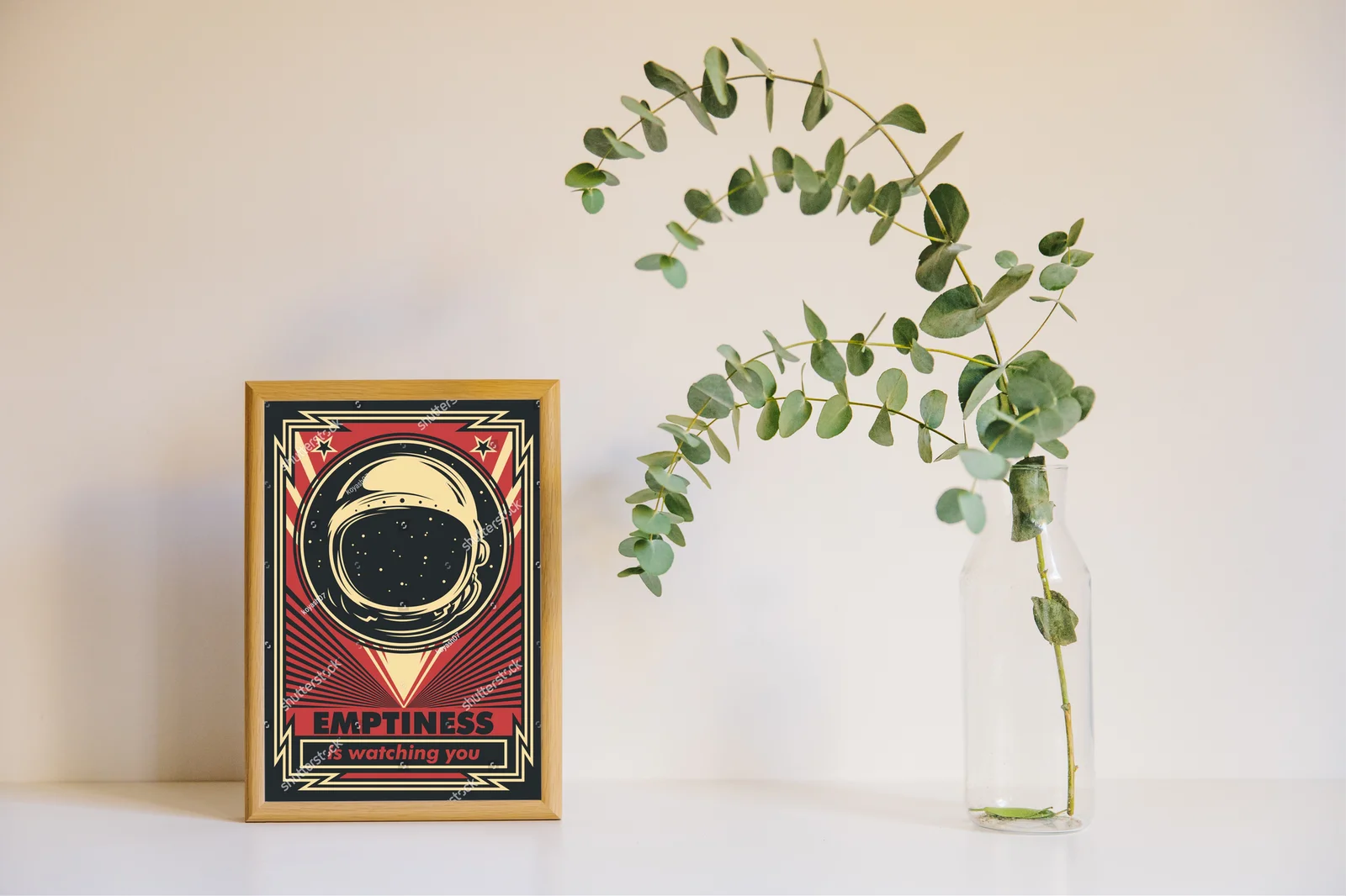 Kosmiczna propaganda w retro stylu