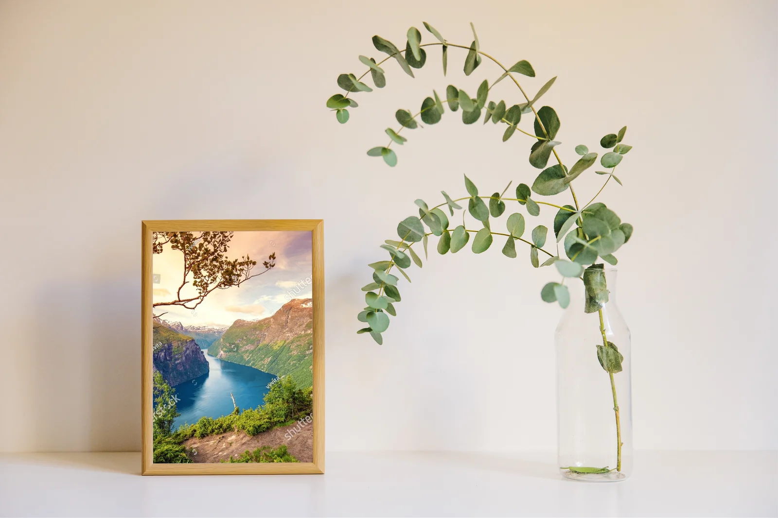 Magiczne widoki Geirangerfjord w pastelowych odcieniach